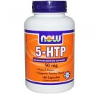 Now Foods 5-HTP Neurotransmitter Support 50mg - 180 Capsules