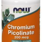 NOW Foods Chromium Picolinate 200 mcg - 100 Capsules (2 Pack)