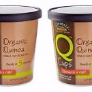 2 Pack NOW Foods Q Cups™ Quinoa in a Cup! Organic Quinoa with a Hint of Sea Salt