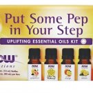 Now Foods Put Some Pep in Your Step Uplifting Oils Kit - 4 Bottles (10 ml each)