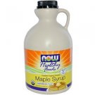 Now Foods Organic Maple Syrup Grade A Medium Amber - 32 fl oz (946 ml)