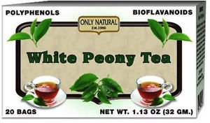 White Peony Tea, Only Natural, 20 tea bag