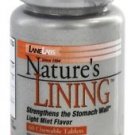 Lane Labs Nature's Lining | Strengthens the Stomach Wall | 60 Chewable Tablets