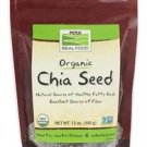 NOW Foods Real Food Organic Chia Seed Black - 12 oz.
