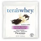 6 Pack Tera's Whey rBGH Free Whey Protein Bourbon Vanilla - 1 oz (28 g)