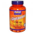 Now Foods, Sports, L-Glutamine, 1,500 mcg, 180 Tablets