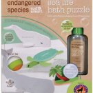 Endangered Species Bath Puzzle with 2 oz. Berry Scented Bubble Bath Sea Life