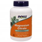 Magnesium Citrate Caps 120 Vcaps NOW Foods