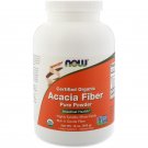 Organic Acacia Fiber Powder Supports Intestinal Health 12 oz by Now Foods