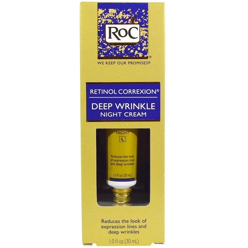 ROC Deep Wrinkle Night Cream 1 oz NEW