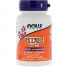7-Keto 100Mg 60 DHEA - Vcaps NOW Foods Burn Fat Weight Loss