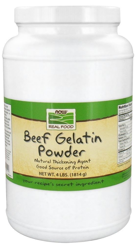 baking recipes with beef gelatin powder