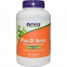 Pau D' Arco 500mg 250 Capsules By Now Foods