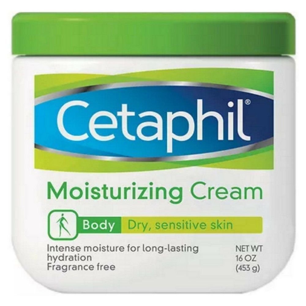 Cetaphil Moisturizing Cream for Dry/Sensitive Skin Fragrance Free 16 oz