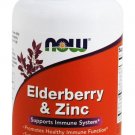 NOW Foods Elderberry and Zinc Promotes Healthy Immune Function - 30 Lozenges