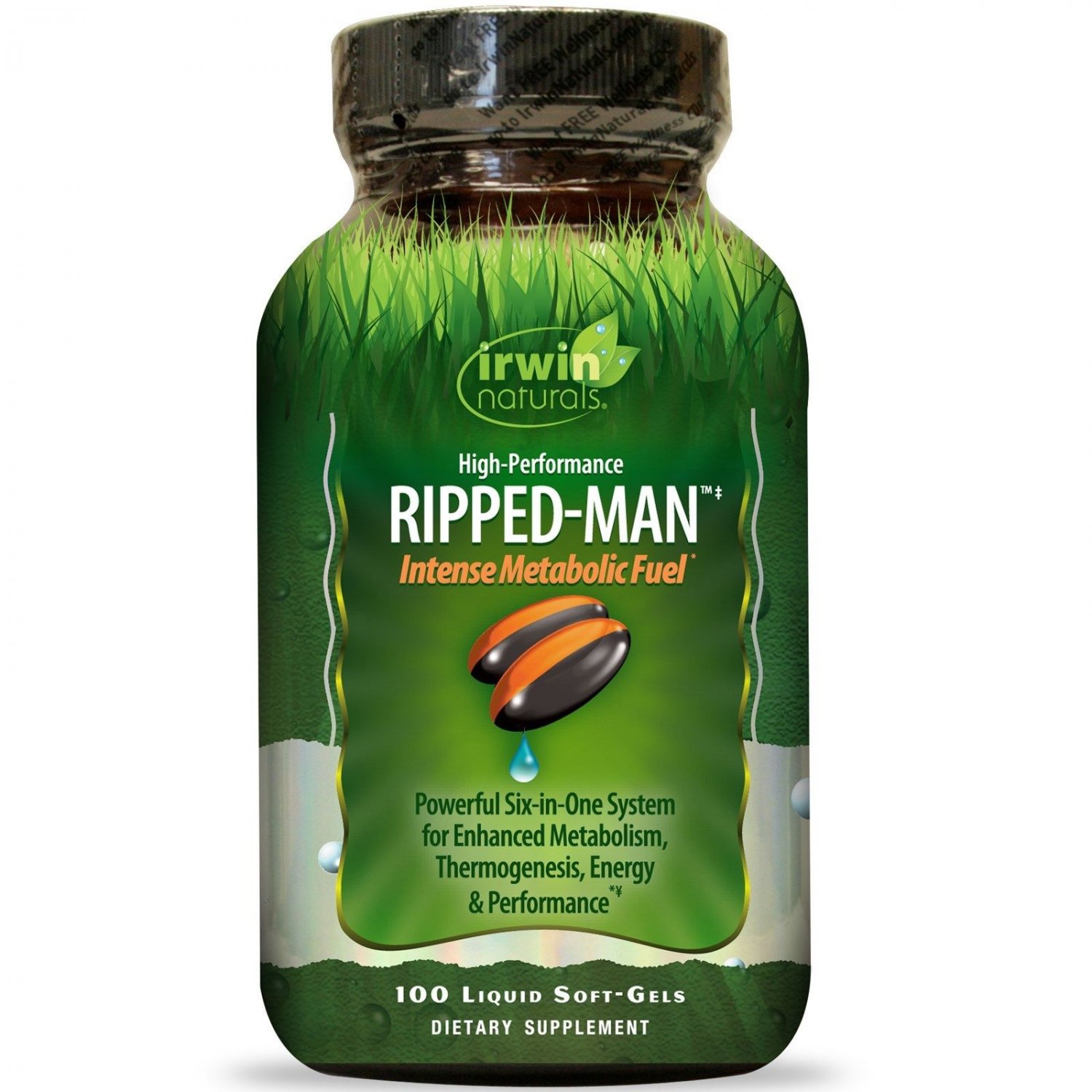 Irwin Naturals, Ripped-Man, High-Performance,100 Liquid Soft-Gels