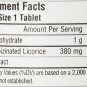 Planetary Herbals DGL Licorice Tablets 100 Count
