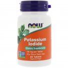 Potassium Iodide 30mg 60 Tabs NOW Foods