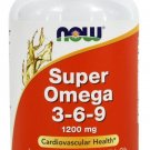 Super Omega 3-6-9 1200mg 180 Softgels NOW Foods