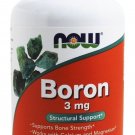 Boron 3mg 250 Capsules NOW Foods