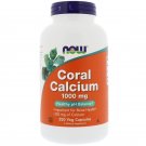 Coral Calcium 1000mg 250 Vcaps NOW Foods