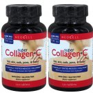 2x NeoCell Super Collagen+C Type I & III for Hair Skin Nails - 120 Tablets