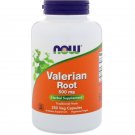 NOW FOODS Valerian Root 500mg - 250 Capsules Made in USA - Free Shipping