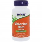 Valerian Root 500 mg 100 Veg Capsules by Now Foods
