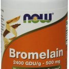 Now Foods Bromelain 2400 GDU/g 500mg - 60 Veggie Caps DIGESTIVE ENZYME