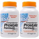 Doctor's Best, Comprehensive Prostate Formula, 120 Veggie Caps pack of 2