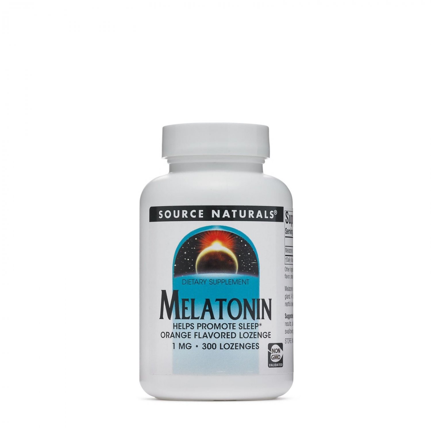 Source Naturals Melatonin 1 MG - Orange