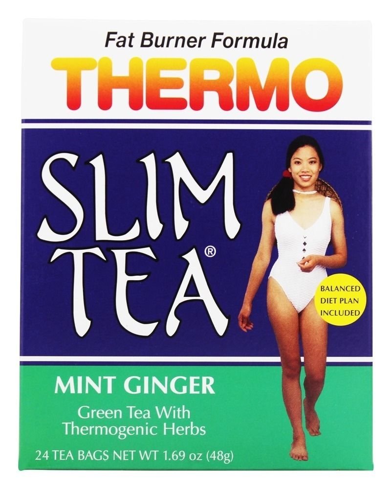 Hobe Laboratories Thermo Slim Tea Mint Ginger 24 Tea bag