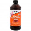 Liquid Hyaluronic Acid Berry Flavor 100mg 16 fl oz NOW Foods