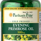 Puritan's Pride Evening Primrose Oil 500 mg with GLA - 100 Softgels