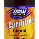 Now Foods L-Carnitine Liquid Tropical Punch Flavor 1000 mg - 16 fl oz (473 ml)