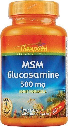 MSM Glucosamine Thompson 60 Tabs