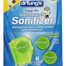 Dr. Tung's, Snap-On Toothbrush Sanitizer, Fresh Mint Aroma, 1 Sanitizer, 2 Refil