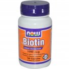 Now Foods Biotin Energy Production 1000mcg 100 Capsules