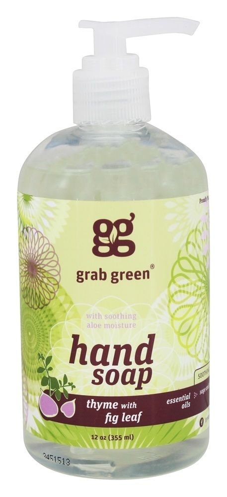 Grab Green - Hand Soap Thyme with Fig Leaf - 12 oz.