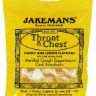 Jakemans Throat - Chest Lozenges Honey - Lemon Menthol 30 ea
