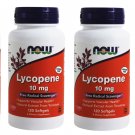 4 x NOW Foods Lycopene 10 mg 120 SGs Antioxidant Natural Tomato Extract FRESH