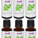 6 Bottles Now Essential Oils 100% Pure Peppermint Oil - 1 fl oz (30 ml)