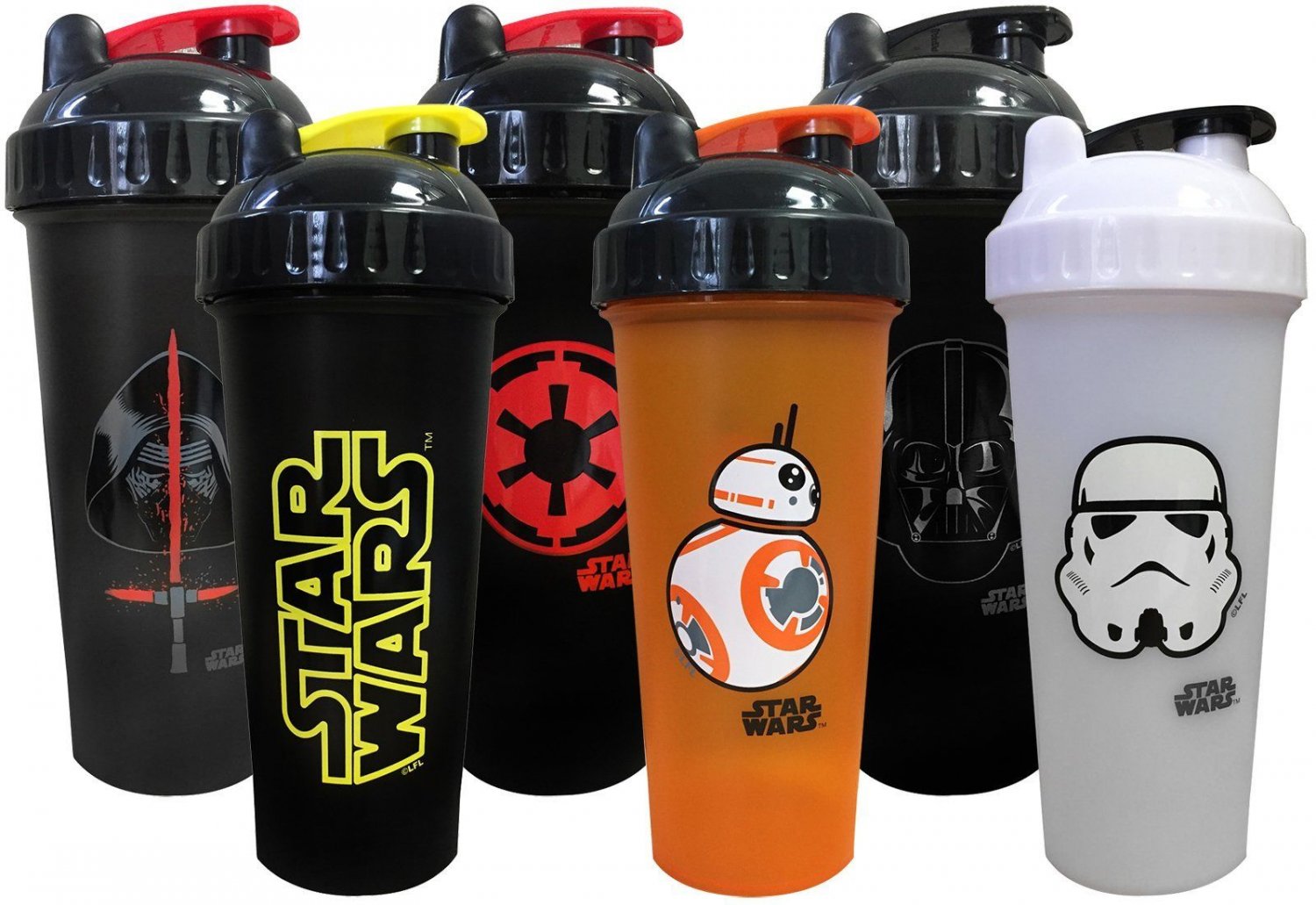 PerfectShaker Star Wars Series Starter Set 28oz (800ml) 6 Bottles