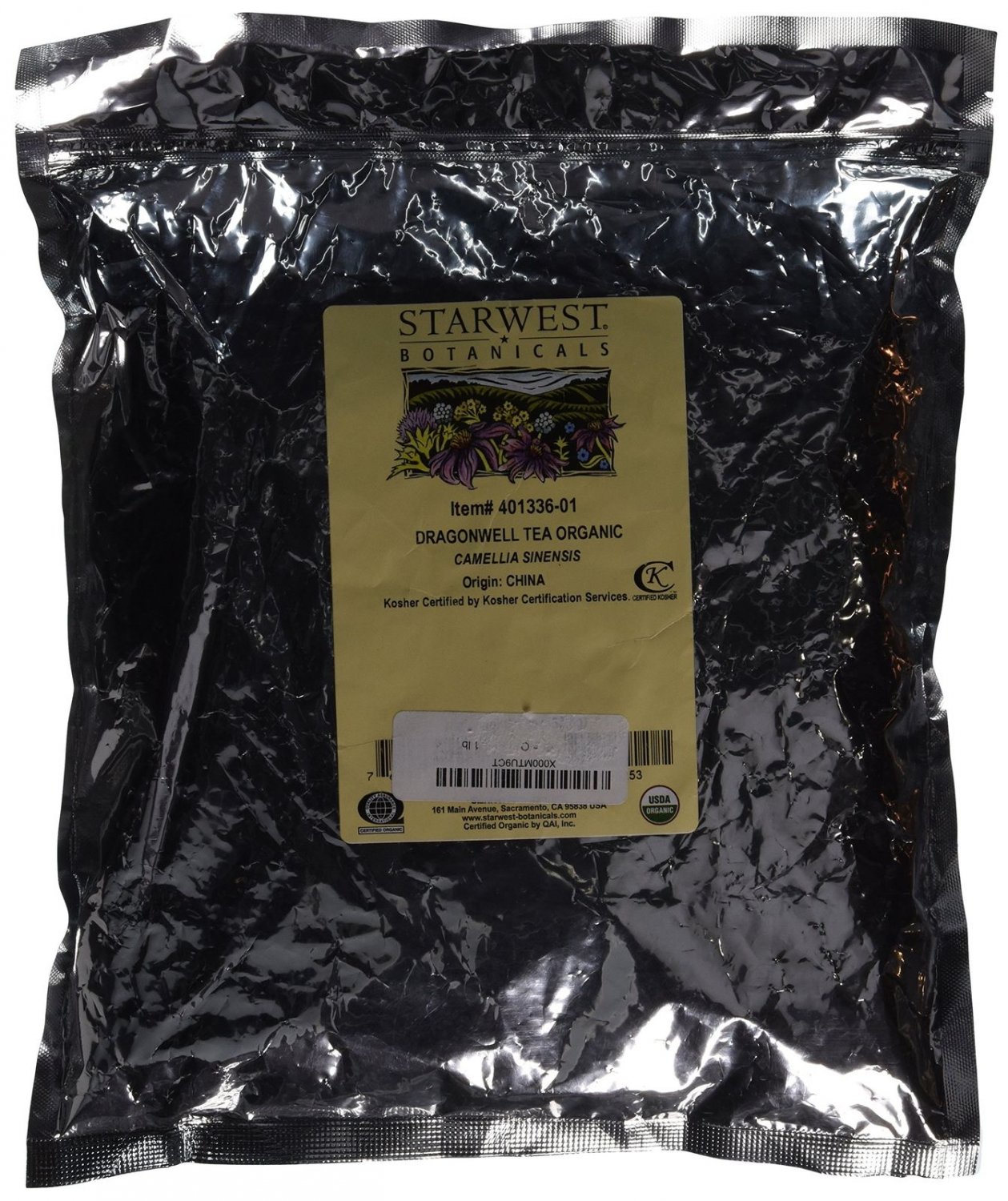 Dragonwell Tea Organic - 1 lb