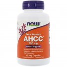 AHCC Extra Strength 750mg 60 Veg Capsules NOW Foods