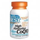 High Absorption CoQ10 100 Mg 120 Softgels by Doctors Best (Pack of 6)