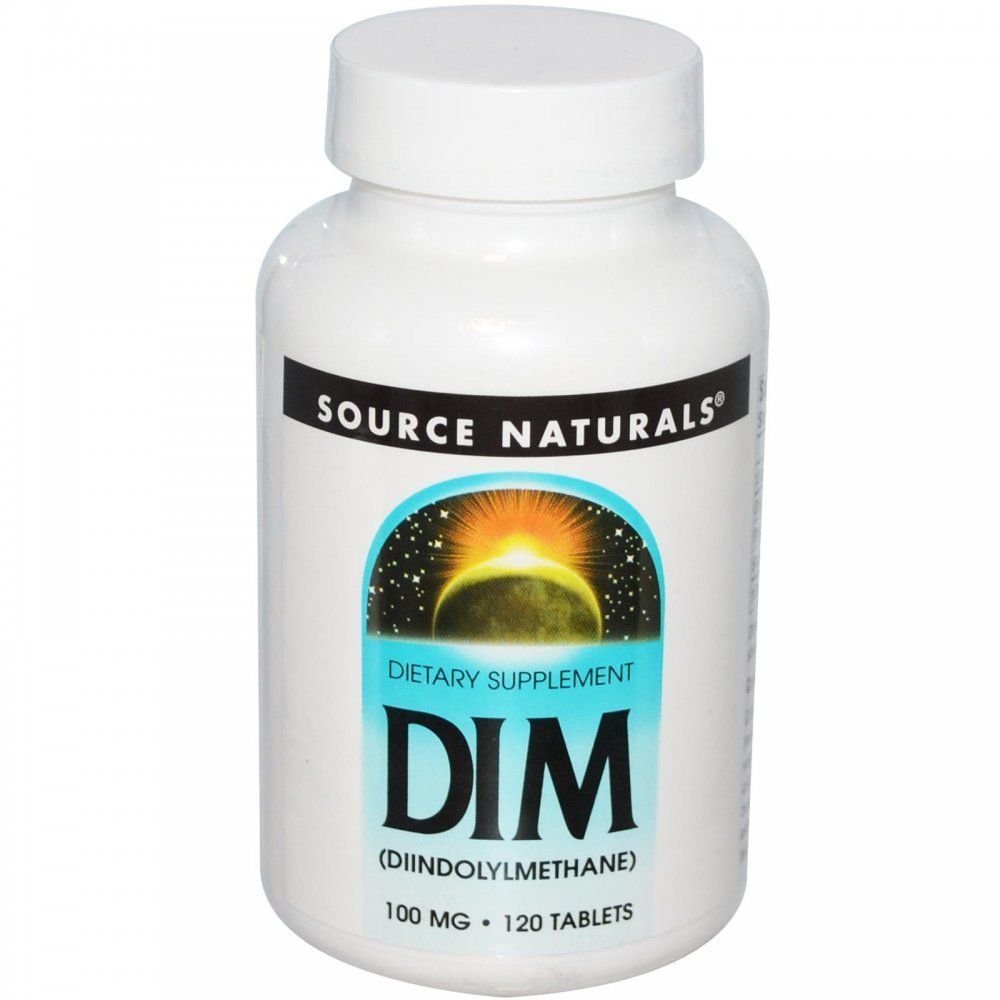 DIM (Diindolylmethane) 100 Mg - 120 Tabs (2 Pack)