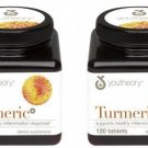 Youtheory Turmeric Advanced 120 Tabs pack of 2