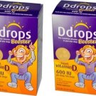 Ddrops Vit D3 600 Iu 180 Booster .09 Oz pack of 2