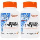 Doctors Best Digestive Enzymes 90 Count Multi-pack Pack of 2